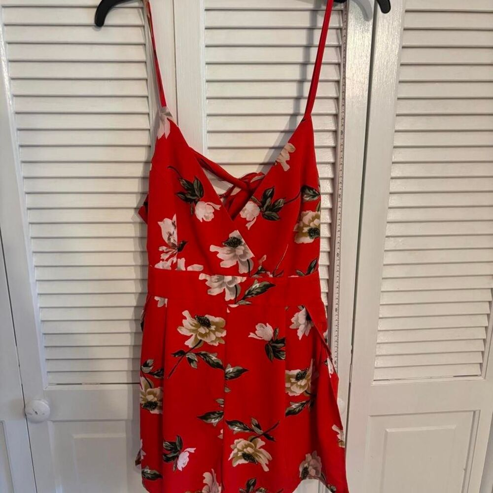 Fashion-nova Women's Spaghetti Strap Romper